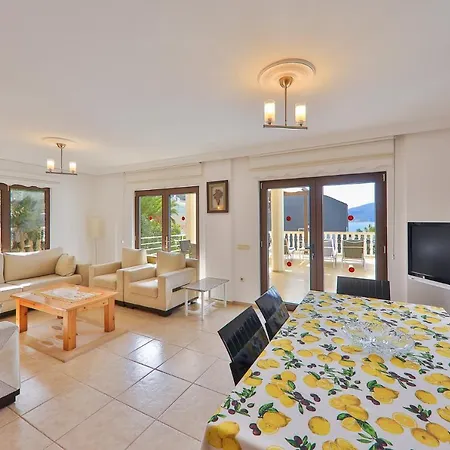 Villa Sari Cicek Kalkan Villa - Lovely Villa With Panoramic Bay View Having Private Pool Kalkan