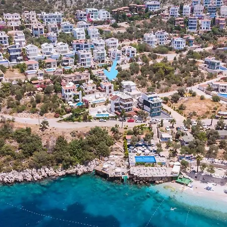 Vila Sari Cicek Kalkan Villa - Lovely Villa With Panoramic Bay View Having Private Pool Kalkan